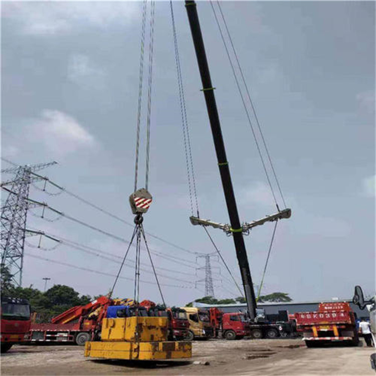 椰林镇风电设备吊装